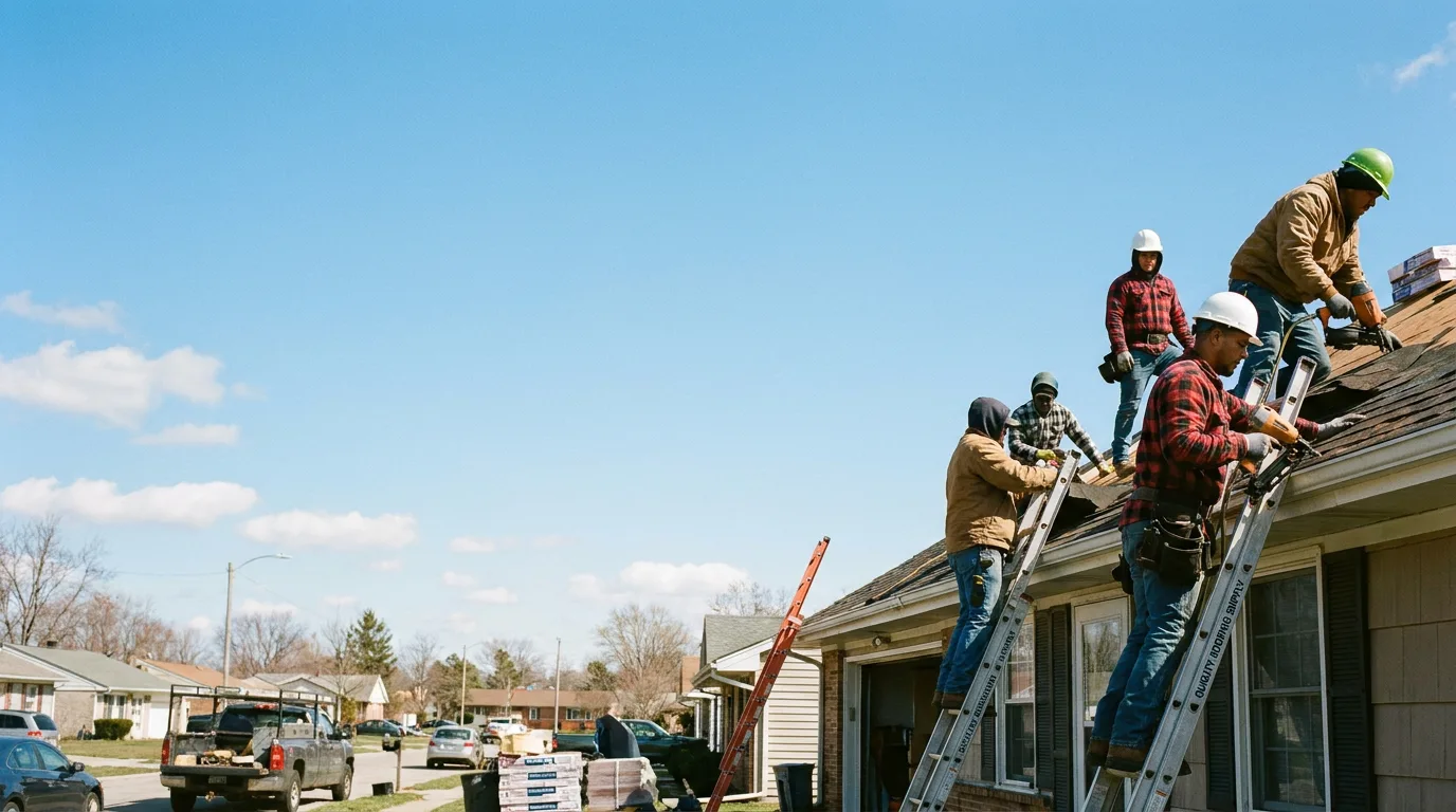 Roofing in Newton, IL near me